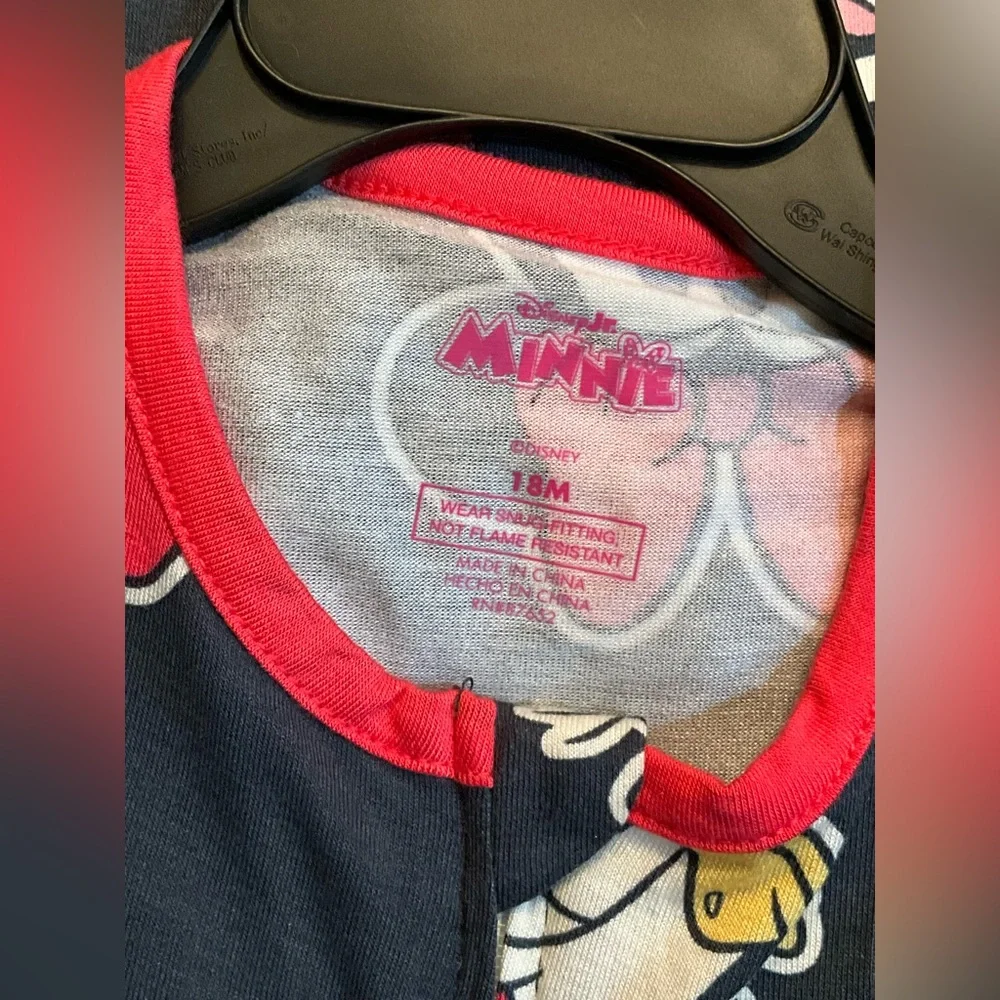 Disney Minnie Mouse pajamas for Infants 18M - Picture 3 of 4